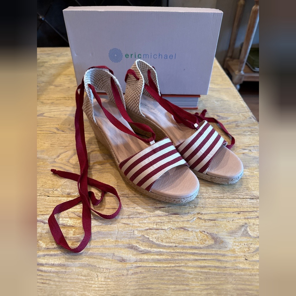 Eric Michael Sara Matira Bordeaux in Red